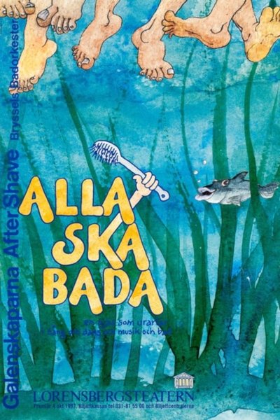 Poster for the movie Everyone must take a bath