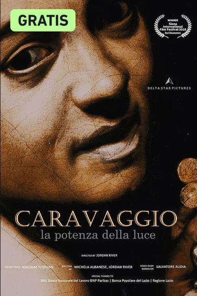 Poster do Filme Caravaggio, la potenza della luce