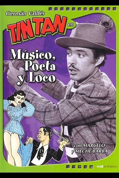 Músico, poeta y loco poster Músico, poeta y loco