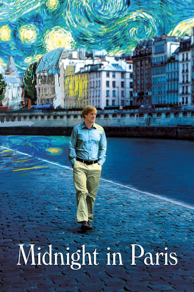 Poster for the movie Midnight in Paris