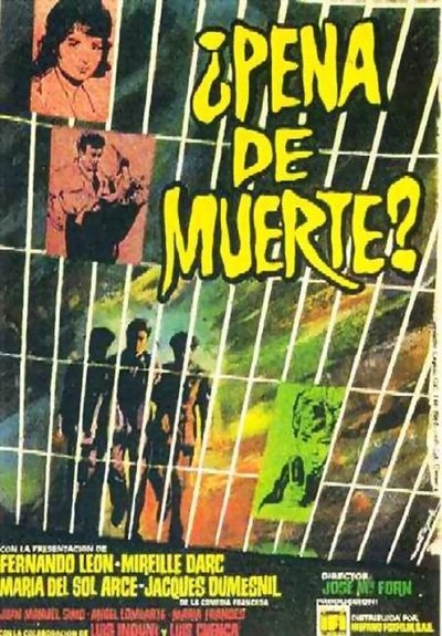 Poster for the movie ¿Pena de muerte?