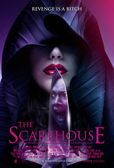 Poster for the movie The Scarehouse