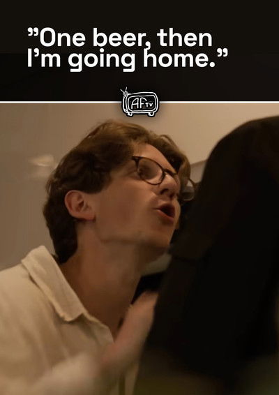 movie poster for "One beer, then I'm going home."