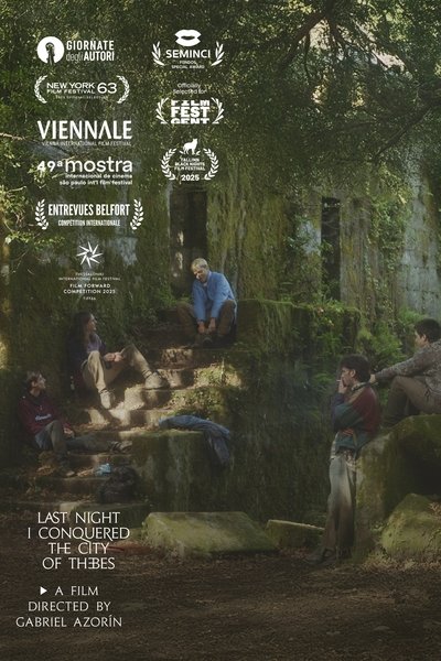 movie poster for Last Night I Conquered the City of Thebes