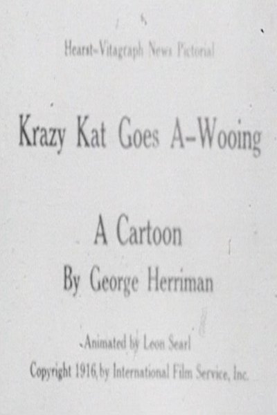 Krazy Kat Goes A-Wooing poster Krazy Kat Goes A-Wooing