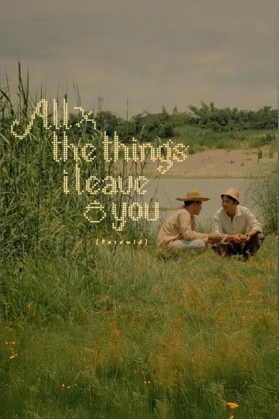 movie poster for All the Things I Leave You