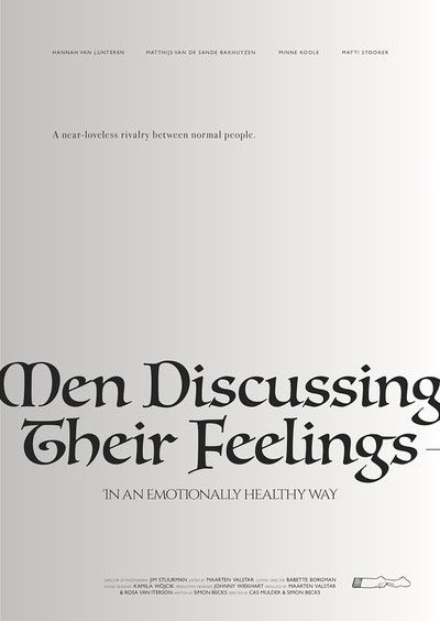 Poster do Filme Men Discussing Their Feelings in an Emotionally Healthy Way