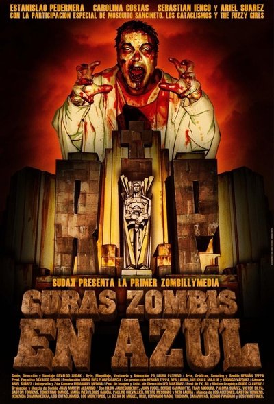 Poster do Filme Curas zombis en Azul
