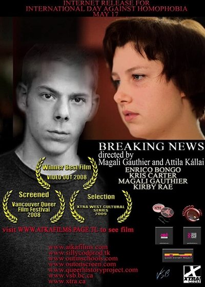 movie poster for Breaking News