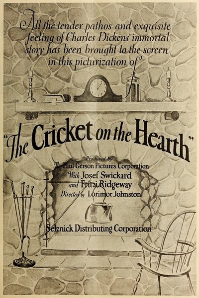 Poster do Filme The Cricket on the Hearth