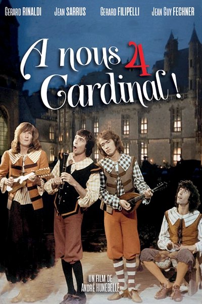 Poster for the movie The Four Charlots Musketeers 2