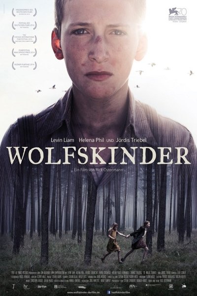 Poster for the movie Wolf Children