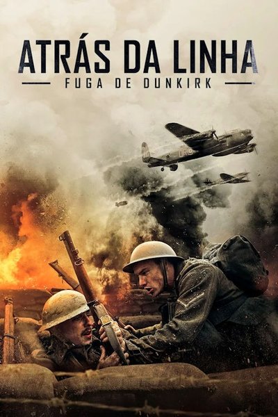 Poster do Filme Atrás da Linha: Fuga para Dunkirk