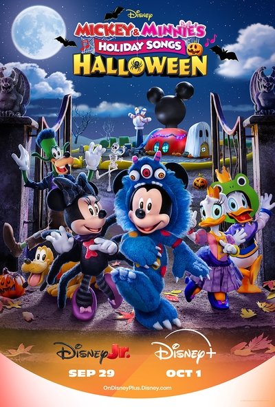 poster for Mickey and Minnie's Holiday Songs: Halloween