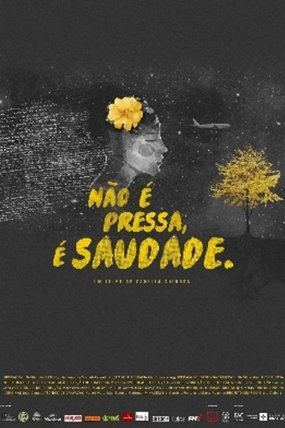Poster do Filme Não É Pressa, É Saudade