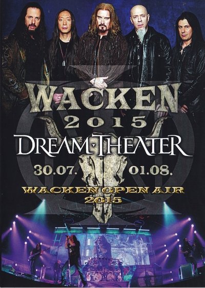 Poster for the movie Dream Theater: Live at Wacken 2015