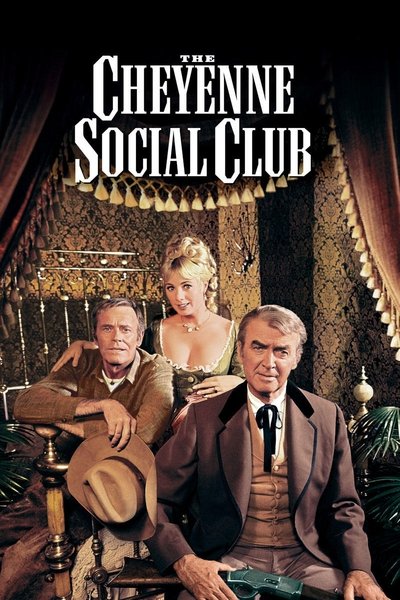 Poster for the movie The Cheyenne Social Club