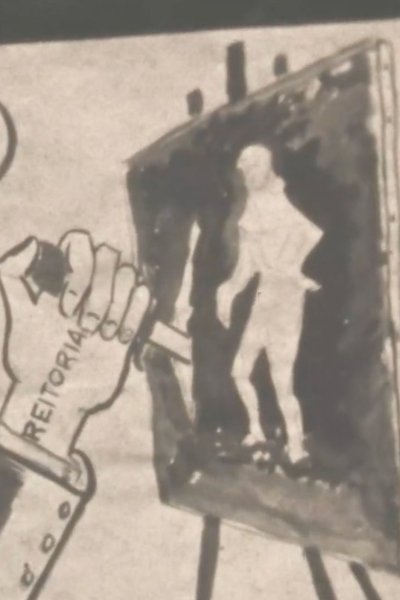 Poster do Filme Protesto de estudantes da FNA e ENBA em 1953