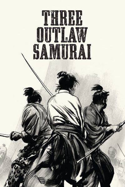 Poster for the movie Three Outlaw Samurai
