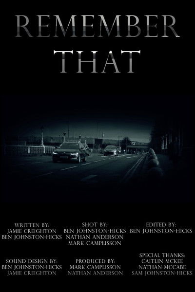 movie poster for Remember That