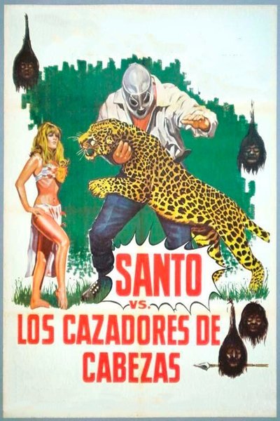 poster Santo contra los cazadores de cabezas