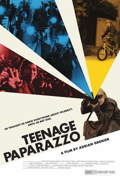 Poster for the movie Teenage Paparazzo
