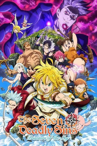 Poster for the movie The Seven Deadly Sins: Prisoners of the Sky