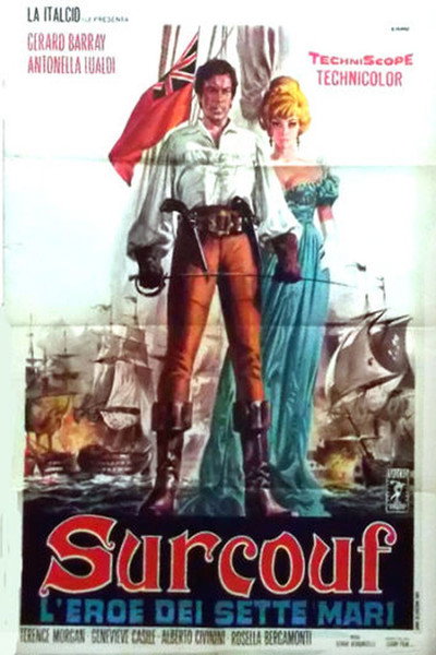 Poster do Filme Surcouf, l'eroe dei sette mari