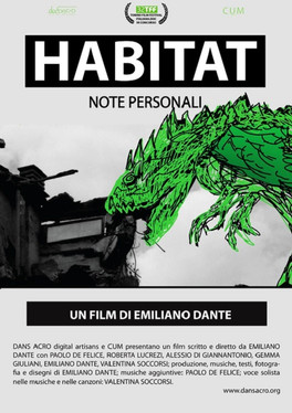 Poster do Filme Habitat. Note personali