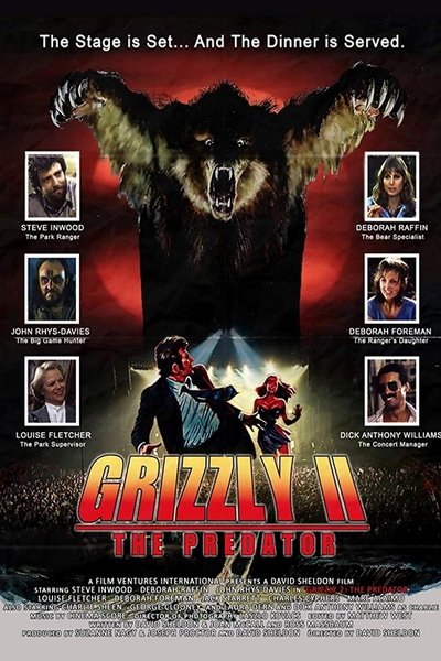 Poster for the movie Grizzly II: Revenge