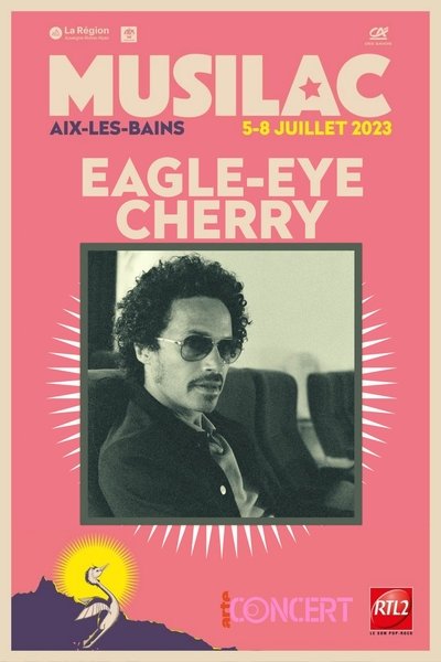 Eagle-Eye Cherry - Musilac 2023 poster Eagle-Eye Cherry - Musilac 2023