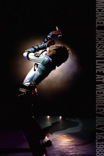 Poster for the movie Michael Jackson - Live at Wembley July 16, 1988