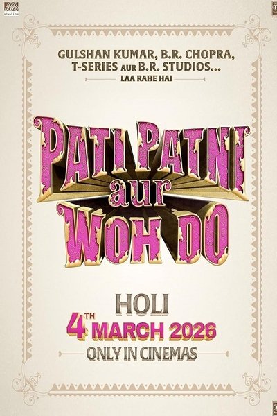 movie poster for Pati Patni aur Woh Do