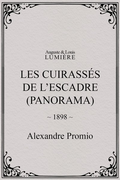 movie poster for Les cuirassés de l’escadre (panorama)
