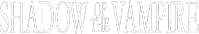 Shadow of the Vampire Logo