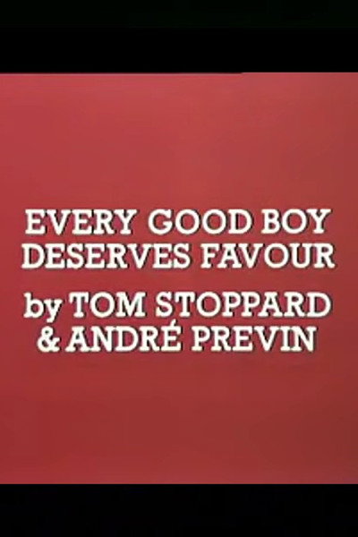 Every Good Boy Deserves Favour