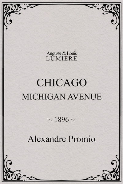 Poster do Filme Chicago, Michigan avenue