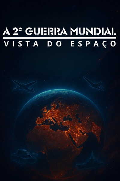 Poster do Filme A 2º Guerra Mundial Vista do Espaço