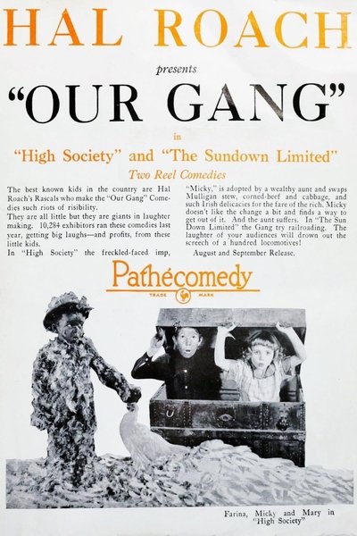 High Society poster High Society