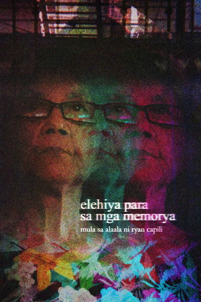 Poster do Filme elehiya para sa mga memorya