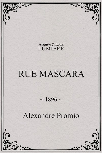 Poster do Filme Rue Mascara