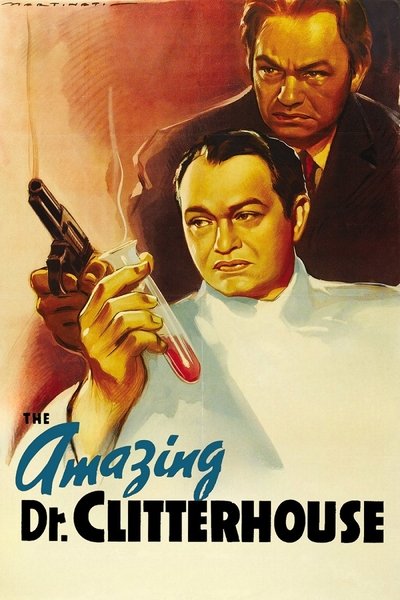 Poster for the movie The Amazing Dr. Clitterhouse