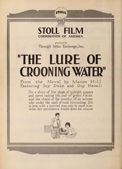 Watch!The Lure of Crooning Water Movie Online Putlocker