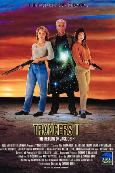 Poster for the movie Trancers II: The Return of Jack Deth