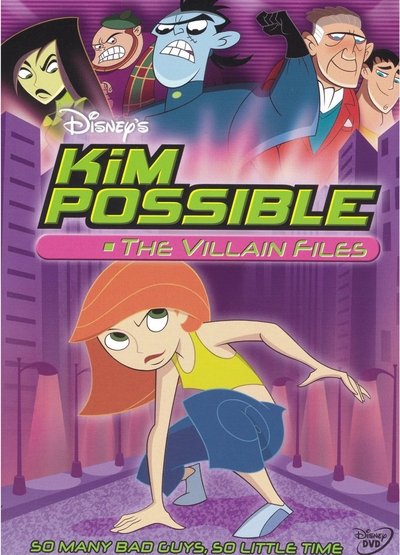 Poster for the movie Kim Possible: The Villain Files