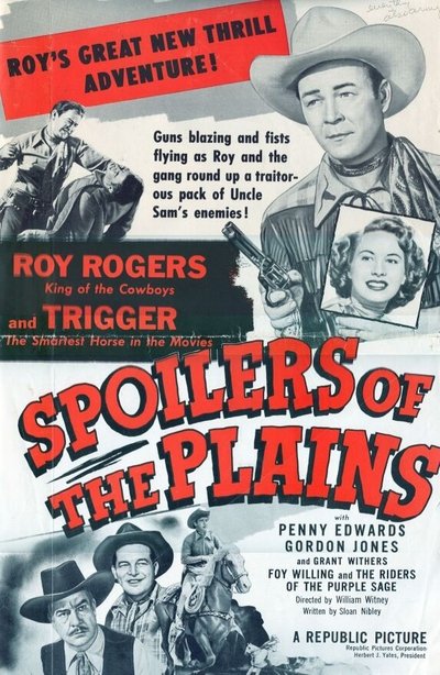 Watch!(1951) Spoilers of the Plains Full Movie