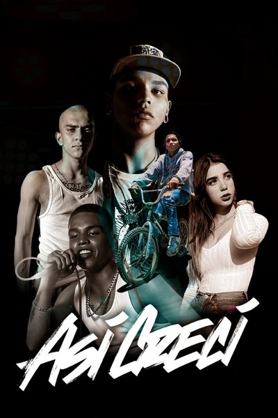 Poster for the movie Así Crecí