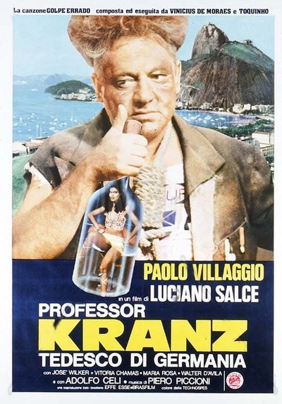 Poster for the movie Professor Kranz tedesco di Germania