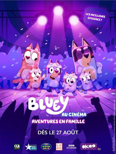 Bluey au Cinéma - Aventures en Famille