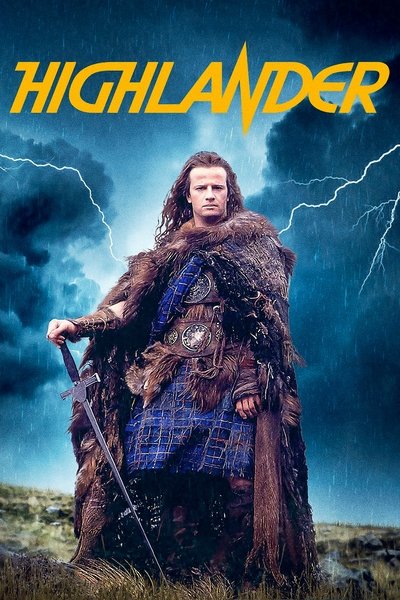Poster for the movie Highlander